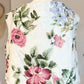 HAND-SEWN VINTAGE FLORAL QUILTED VEST WITH HEARTS & BOWS