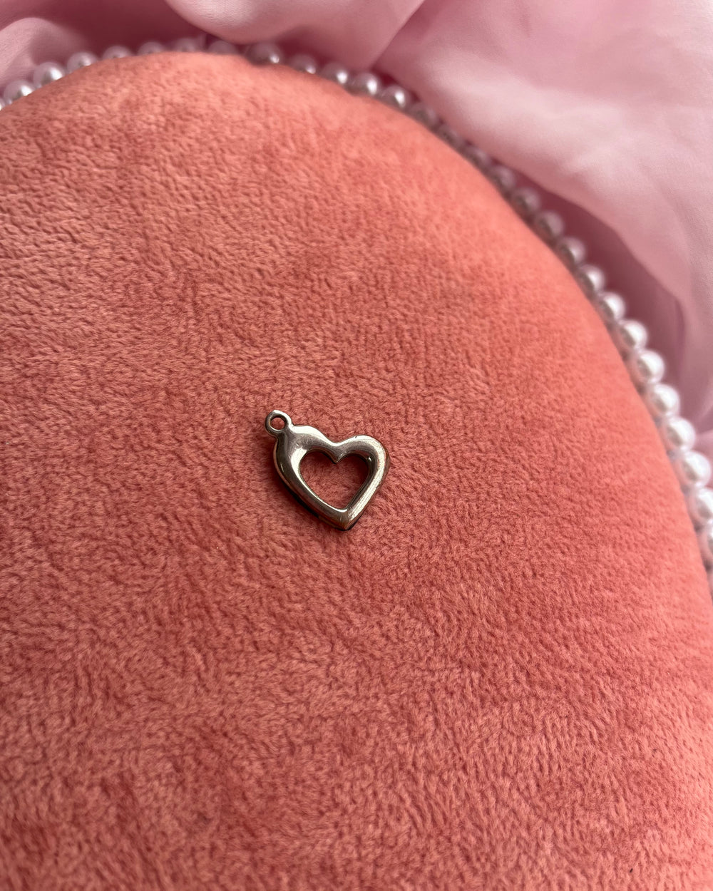 Silver Heart Charm