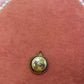 Woman & Man Circle Cameo Charm