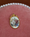 Floral Cameo Charm