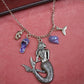Mermaid Core Silver Vintage Charm Necklace