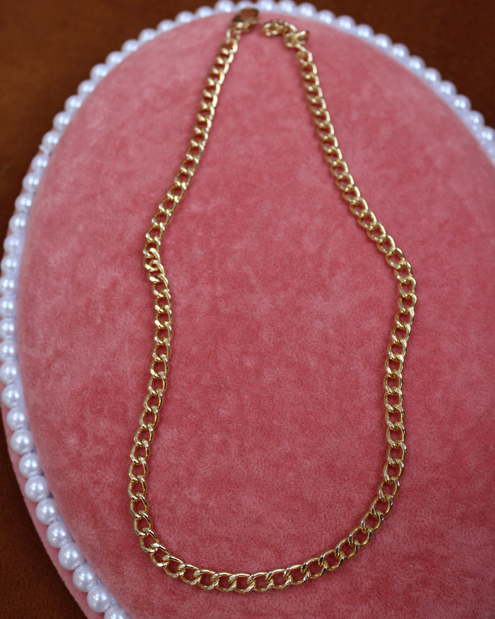 Gold Vintage Small Curb Chains