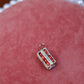 Florida Silver and Orange Charm