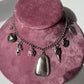 Miss Swiss Vintage Silver Charm Necklace