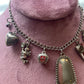 Miss Swiss Vintage Silver Charm Necklace