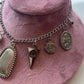 Miss Swiss Vintage Silver Charm Necklace