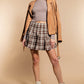 BECCA BROWN SCHOOL GIRL PLAID SKIRT