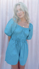 Load image into Gallery viewer, JORDAN PUFF SLEEVE ROMPER - The Lovely Sun
