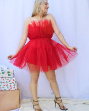 Load image into Gallery viewer, RUBY TULLE MINI DRESS
