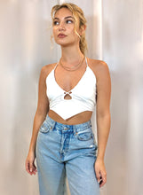 Load image into Gallery viewer, CAMILA SCARF HALTER TOP - The Lovely Sun
