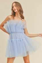 Load image into Gallery viewer, ALICE TULLE BLUE DRESS
